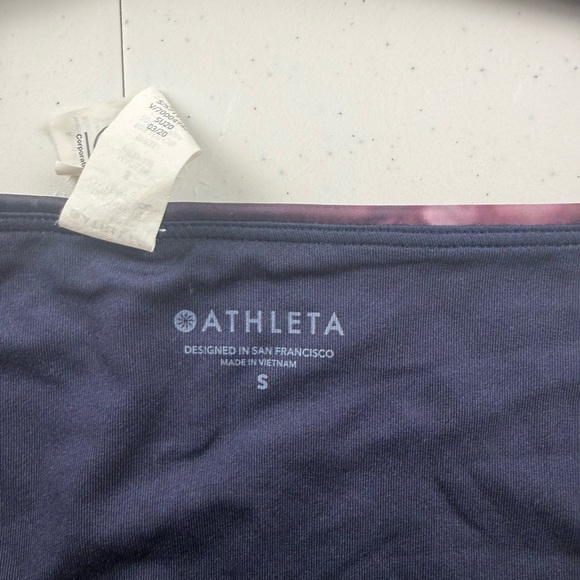 Athleta Multicolor Tie-Dye Bikini Set — Purple & Blue Hues - Picture 3 of 5
